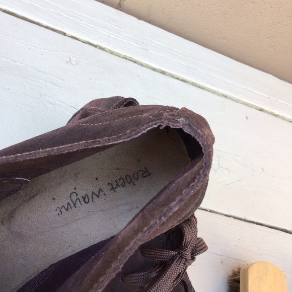 Robert Wayne Blake High Top Brown Boots size 11 main image 4